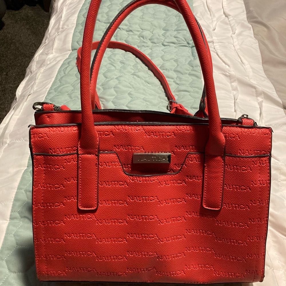 Nautica Sandy Jr. Top Handel Satchel with Removable Crossbody Strap
